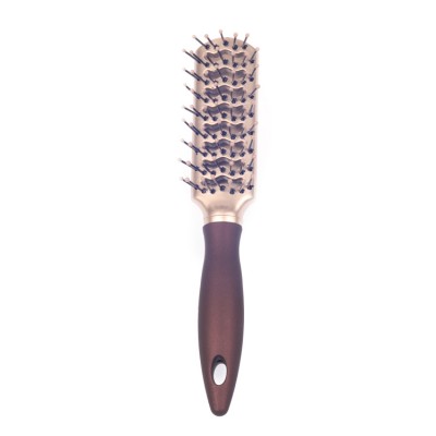 EUREKA DS9542SCEG Mini Vented Hair Brush For Blow Drying Professional Salon Styling Hair Brush Soft Touch Painting Hair Brush