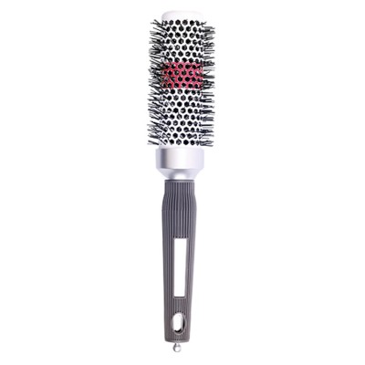 EUREKA 9416CBY-BRD Blowing Styling Brush Anti-slide Handle Heat ResistanTemperature Sensitive Painting Round Hair Salon Brush