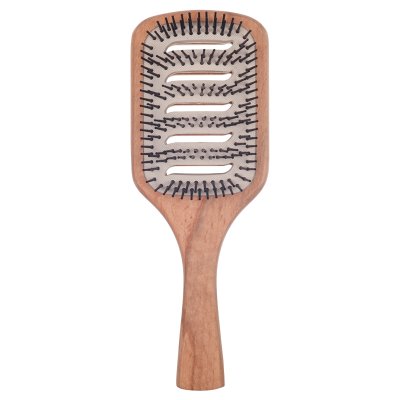 EUREKA 91935 Wooden Hair Brush for All Hair Nylon Pins Hairbrush