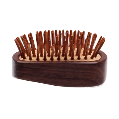 EUREKA 91929 WALNUT WOODEN DETANGLING BRUSH