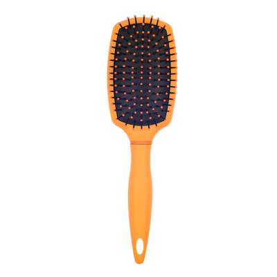 EUREKA 9562CEG Paddle Cushion Hair Brush for All Hair Types Ball-Tip Nylon Pins Anti-Slide Handle Hairbrush