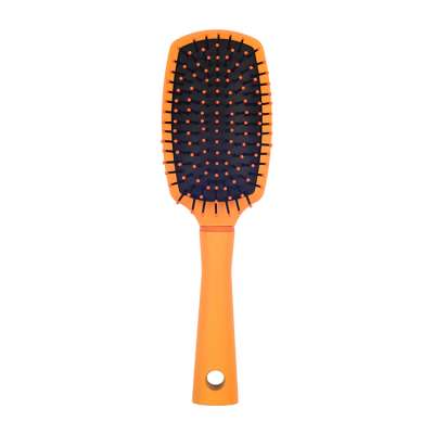 EUREKA 9562NHR Paddle Cushion Hair Brush for All Hair Types Ball-Tip Nylon Pins Anti-Slide Handle Hairbrush