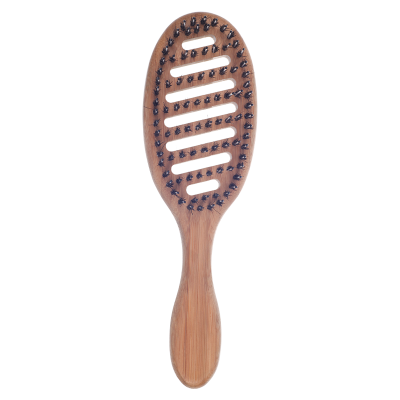 EUREKA 91936 Wooden Hair Brush for All Hair Nylon Pins Hairbrush