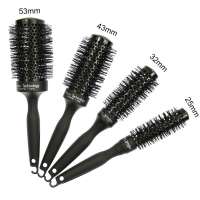 Private Label Professional Salon Tool Nano Ionic Round Hair Ceramic Barrel Blow Brush