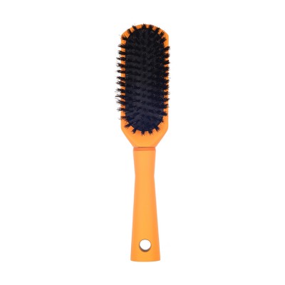 EUREKA A9550NHR Bristle brush Paddle Cushion Hair Brush for All Hair Types Ball-Tip Nylon Pins Anti-Slide Handle Hairbrush