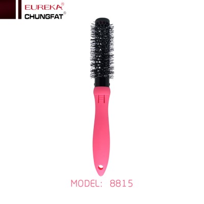 EUREKA 8815 Aluminum Barrel Hair Brush Nylon Heat-resistant Ceramic Brush Removable Barrels Ionic  Round Hair Brush