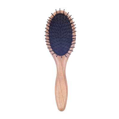 EUREKA DS9325  Paddle Cushion Wooden Hair Brush for All Hair Types Ball-Tip Nylon Pins Hairbrush