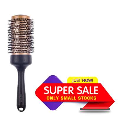 EUREKA 8609G Aluminum Barrel Ceramic  Round Salon Hair Brush