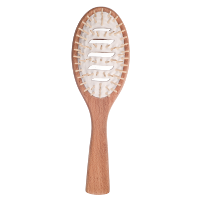 EUREKA 91934 Wooden Hair Brush for All Hair Nylon Pins Hairbrush